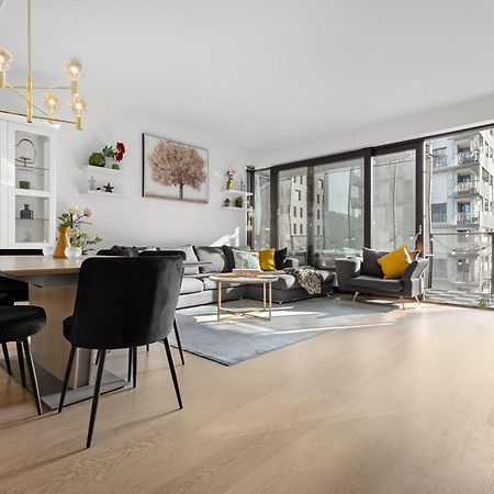 Spacious Modern 2Br Apartment At Central Oslo Barcode Extérieur photo