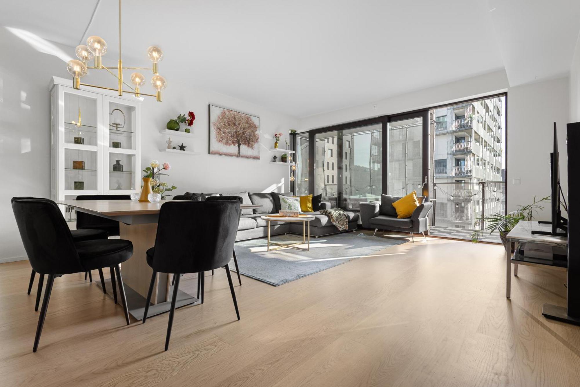 Spacious Modern 2Br Apartment At Central Oslo Barcode Extérieur photo