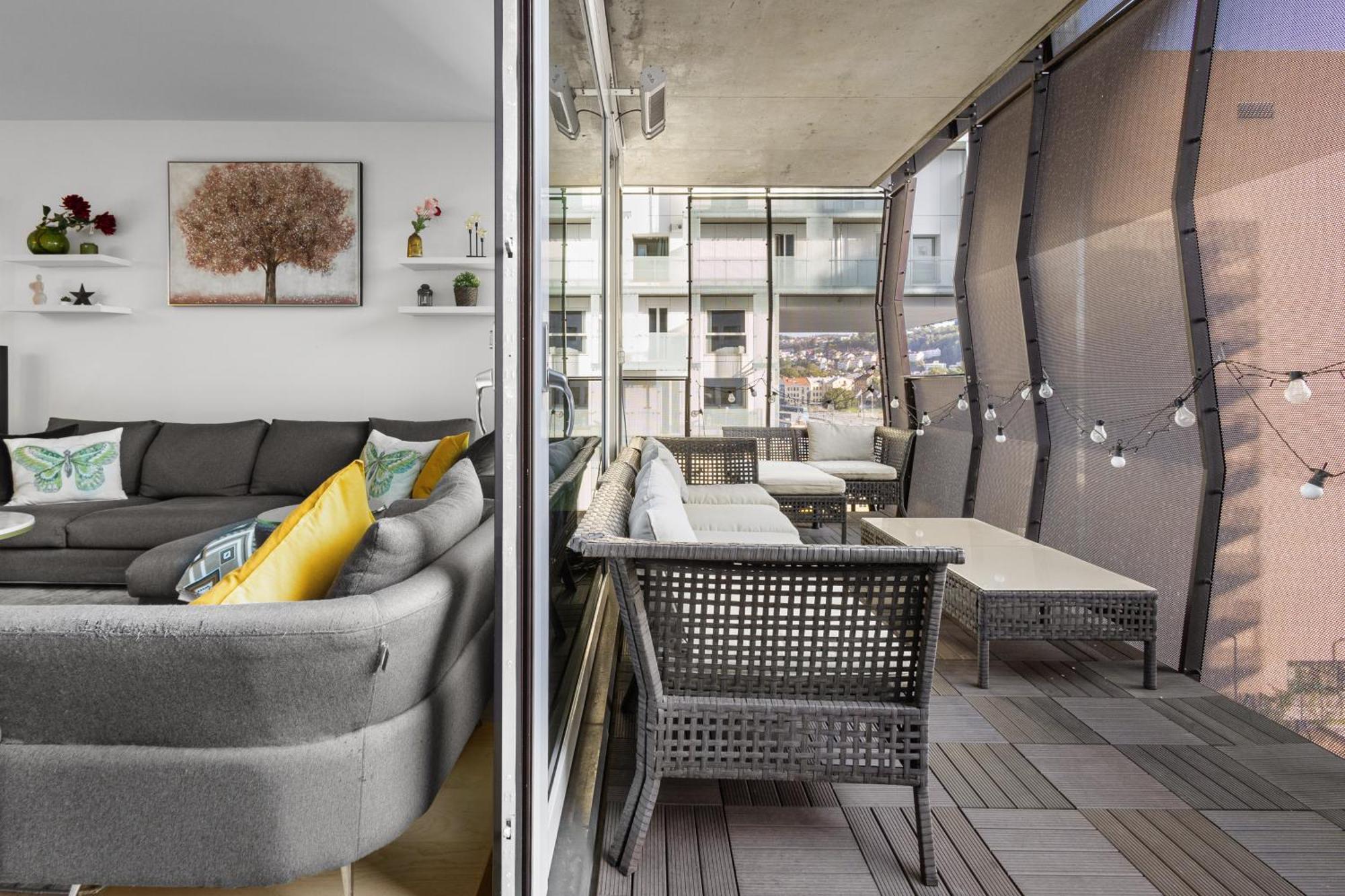 Spacious Modern 2Br Apartment At Central Oslo Barcode Extérieur photo