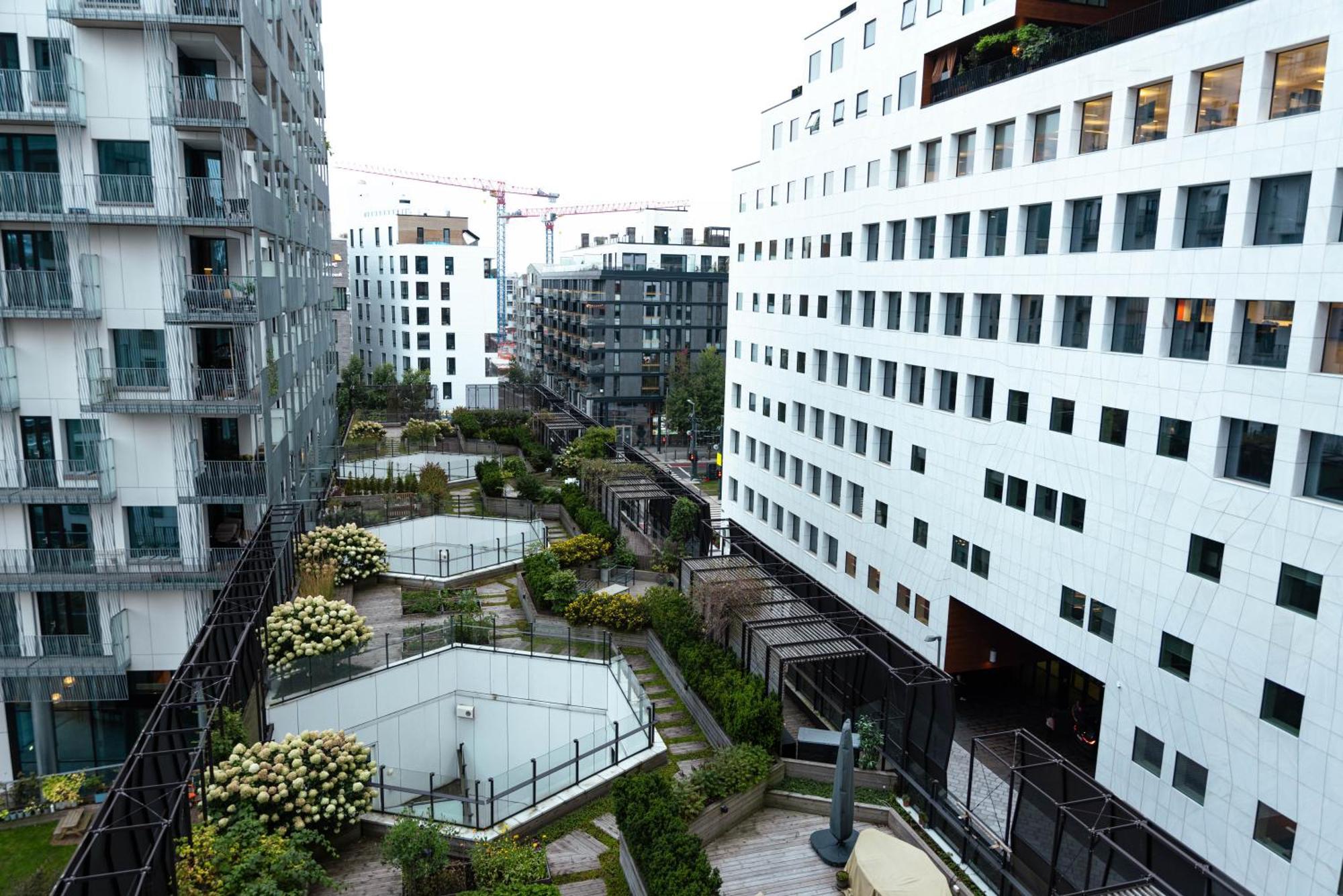 Spacious Modern 2Br Apartment At Central Oslo Barcode Extérieur photo